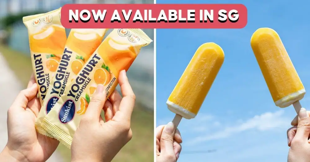 El nuevo Yoghurt Creamsicle de Sunkist es una versión sin remordimientos de tu paleta favorita de la infancia