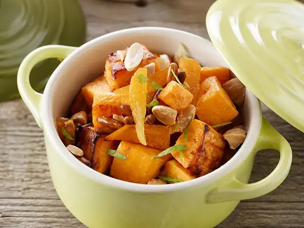 Oven-roasted sweet potato, the seasonal side dish