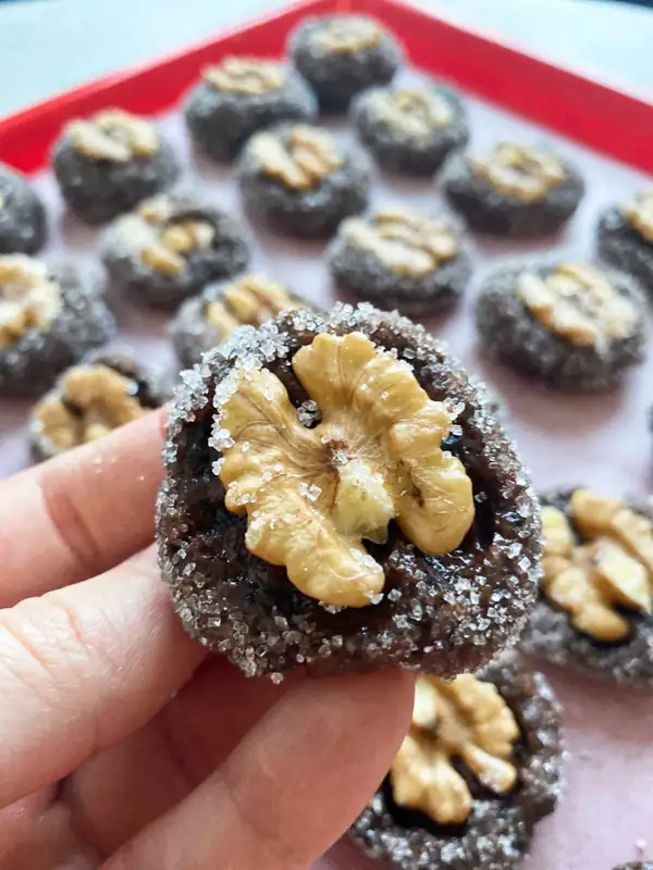 Dried Fruit Cookies with Walnuts
