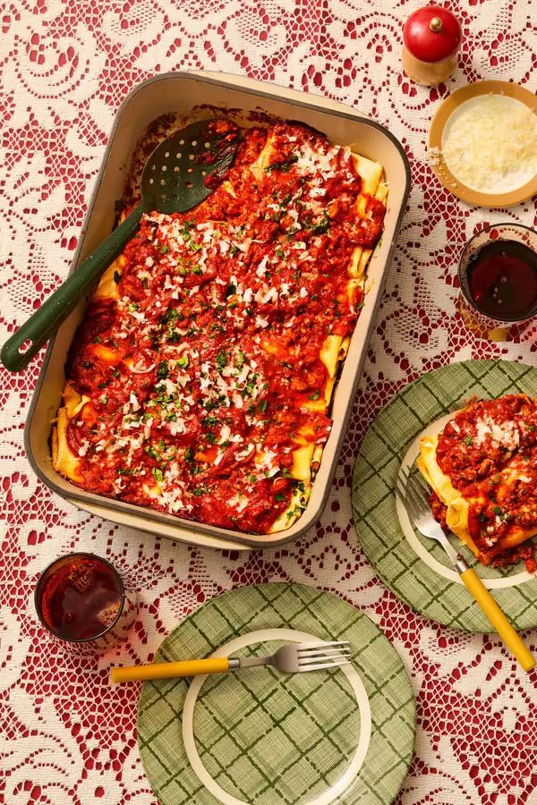 The Secret to the Best Homemade Manicotti Ever? Skip The Shells