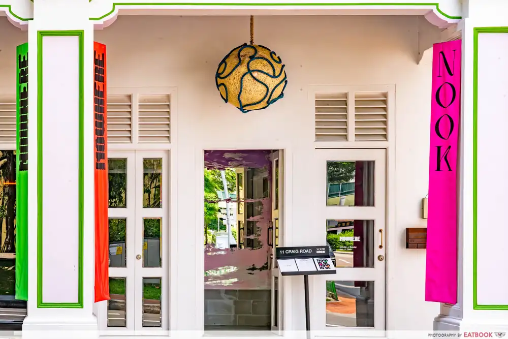 Nook Nowhere: 3-Storey Restaurant With Art Installation In CBD