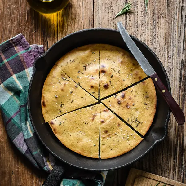 Chickpea Flatbread from Provence (Socca)