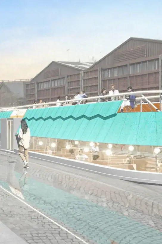 A cheese barge? Whatever floats your culinary boat