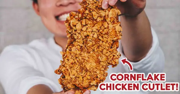 BIG BOYS Sizzling Review: Cheap And Huge Chicken Cutlet and Mentaiko Fries At Bukit Timah