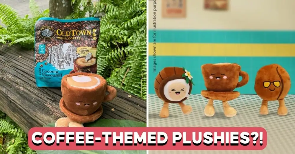OldTown White Coffee Launches Blind Box Plushies In Three Cute Designs