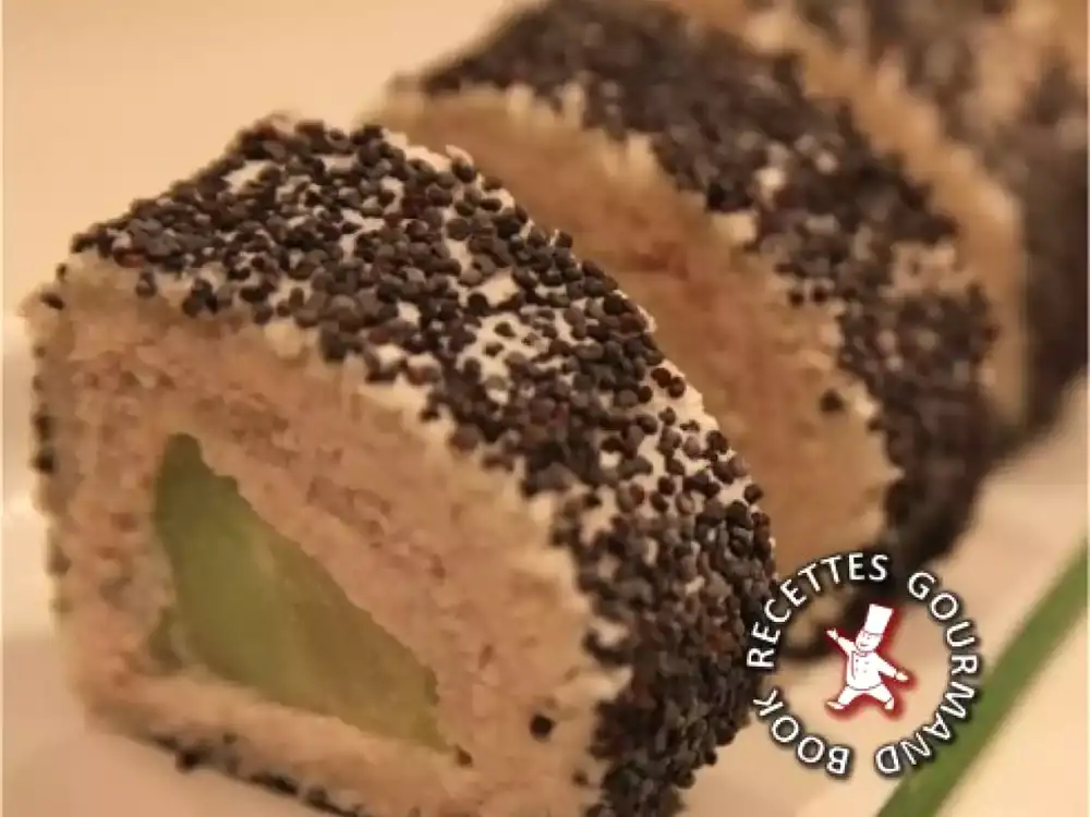 Recipe for maki rolls made with sliced ​​bread, tuna, cucumber and Chavroux cheese