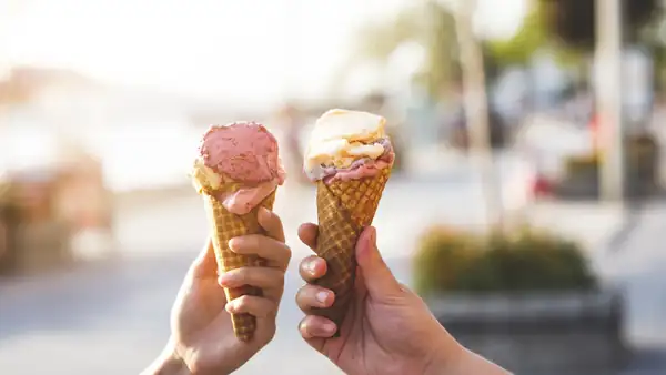 ¿El helado y el gelato son lo mismo?