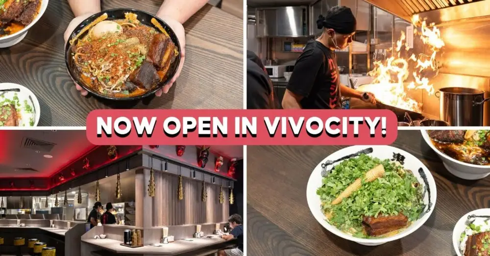 Kikanbo: Tokyo’s Must-Try Spicy Ramen Opens First SG Outlet In VivoCity