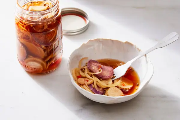 Fish Sauce-Pickled Radishes