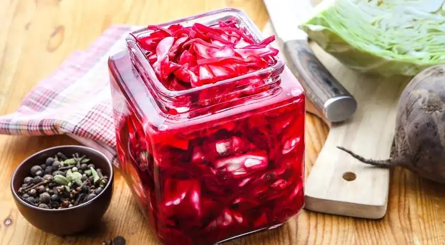 Georgian-Style Pickled Cabbage