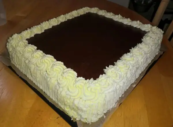 Chocolate cake for 40 people