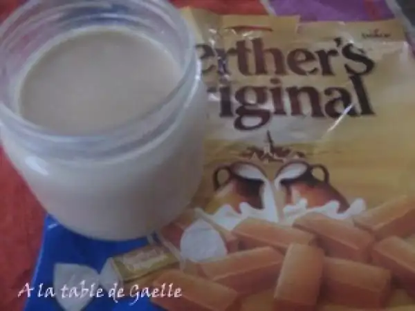Receta original de yogur de caramelo Werther's