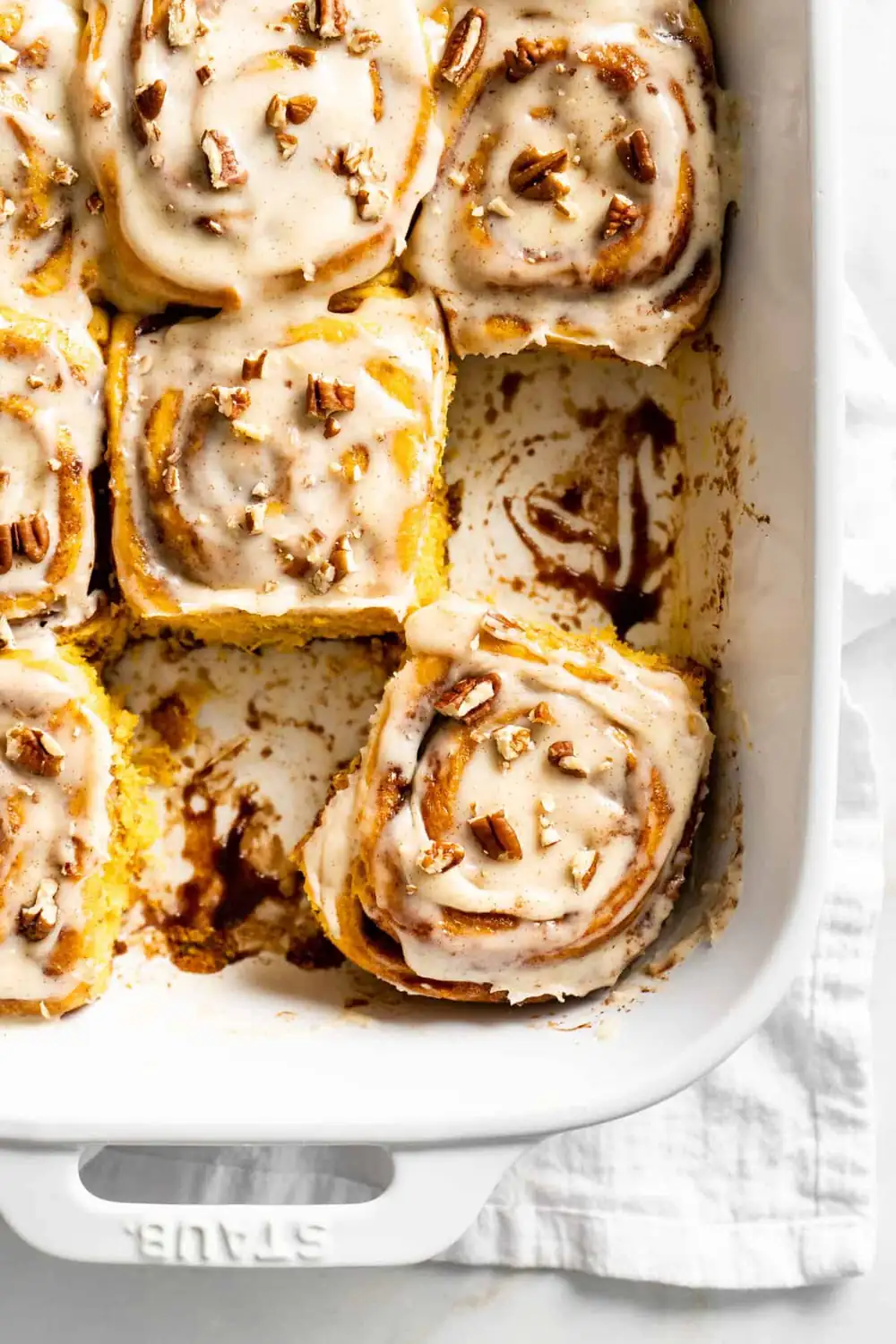 The BEST Sweet Potato Cinnamon Rolls