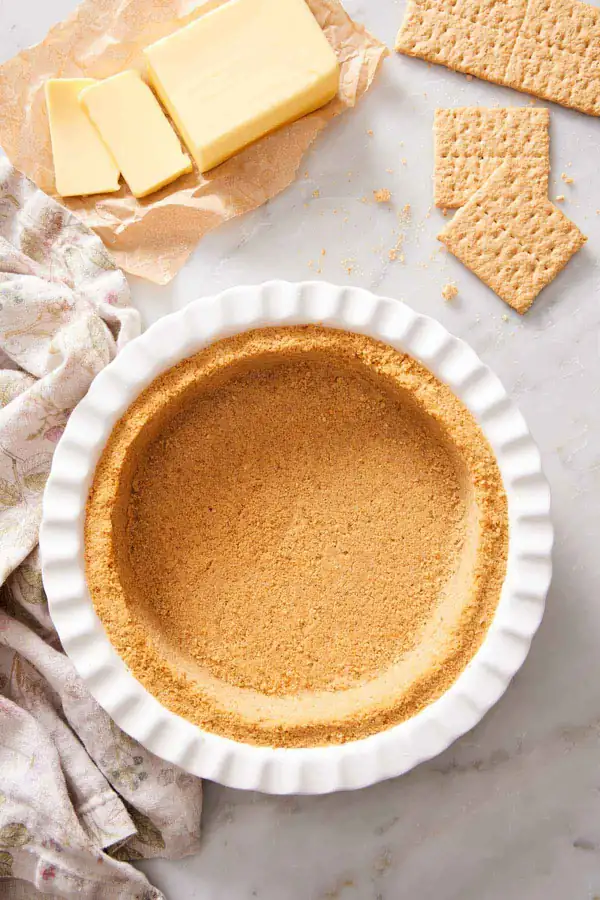 3-Ingredient Graham Cracker Crust