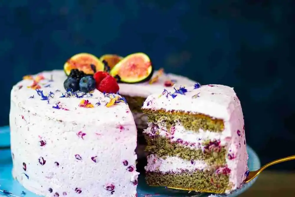Buckwheat Cake with Cranberries (Lingonberries)