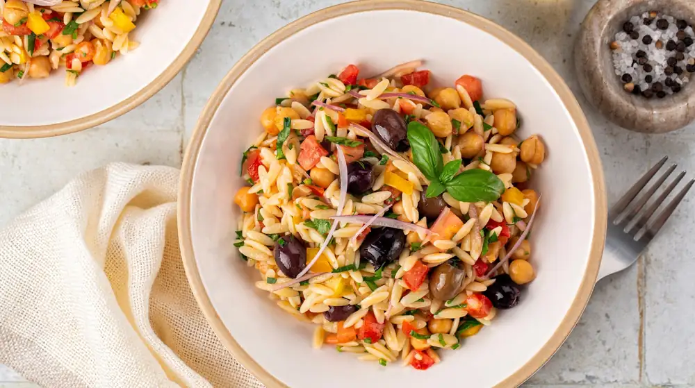 Why orzo works so well in pasta salad, according to chefs