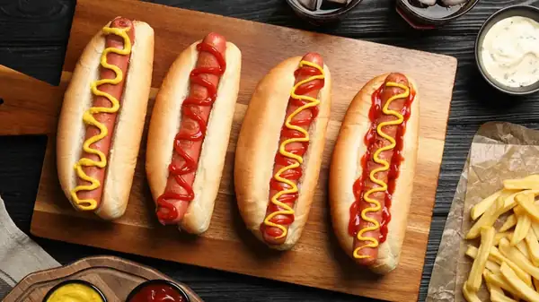 The griddle is better than the grill for cooking hot dogs.