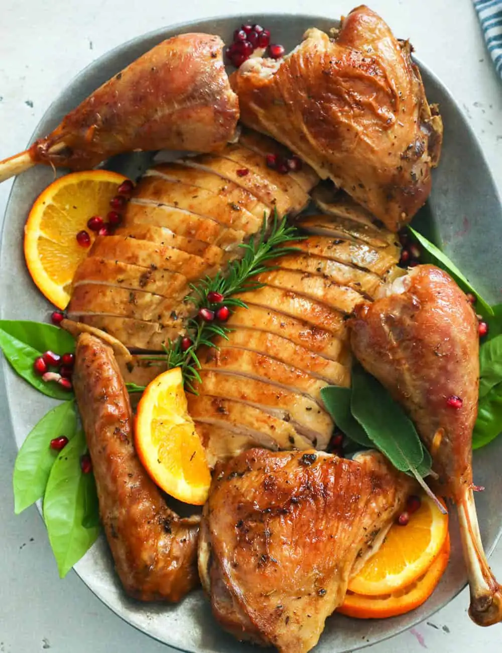 Baked Spatchcock Turkey