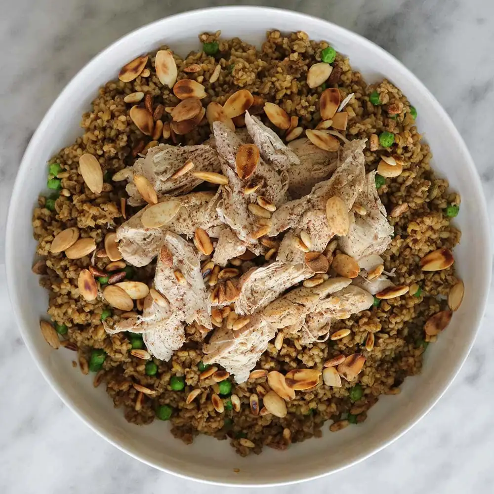 Chicken Freekeh Pilaf