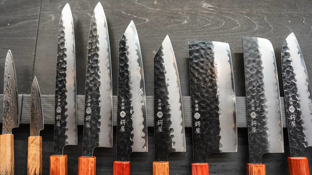 14 cuchillos de chef japoneses por menos de 40 dólares en Amazon.