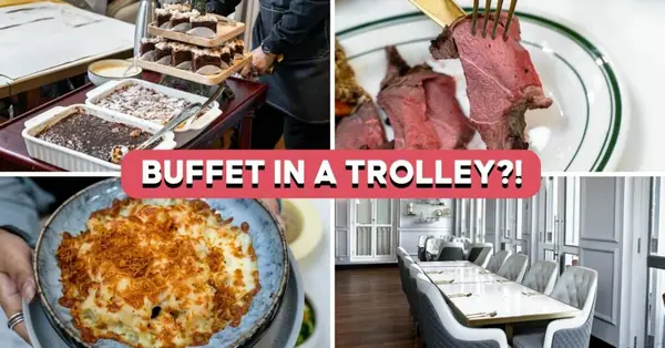 The White Label Review: French-Malayan Restaurant With Unique Trolley Buffet