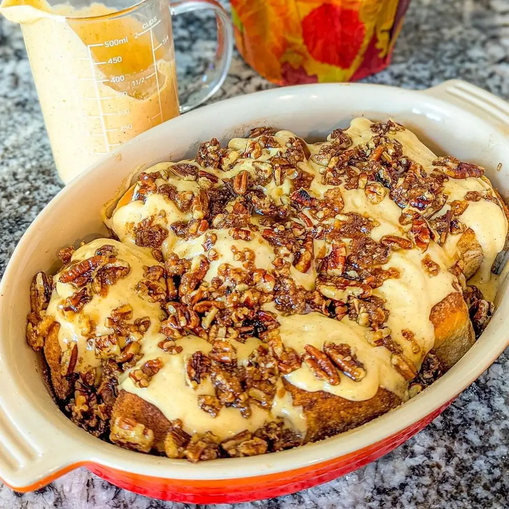 Rollitos de crema con especias de calabaza de Alex Bala