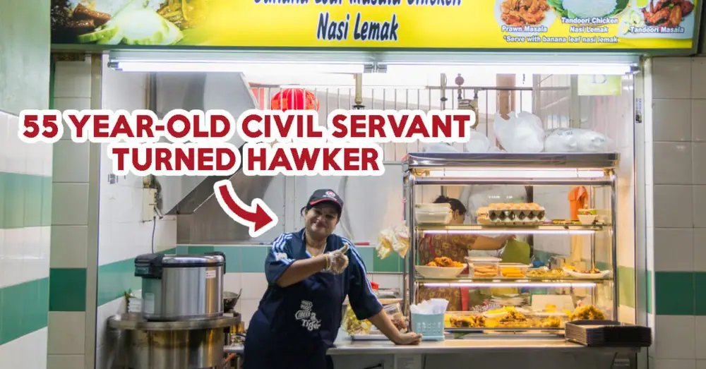 KR Banana Leaf Masala Chicken Nasi Lemak: 55 Year-Old Ex-Civil Servant Starts A Nasi Lemak Stall