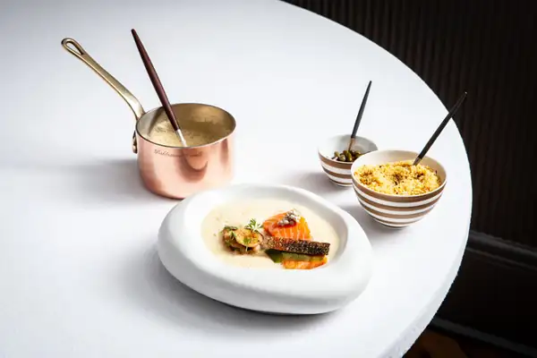 Butter-Poached Trout And Moqueca Sauce Recipe