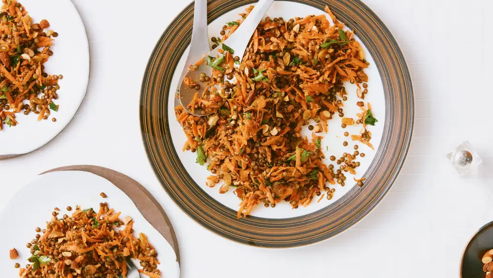 Spiced Lentil and Carrot Salad