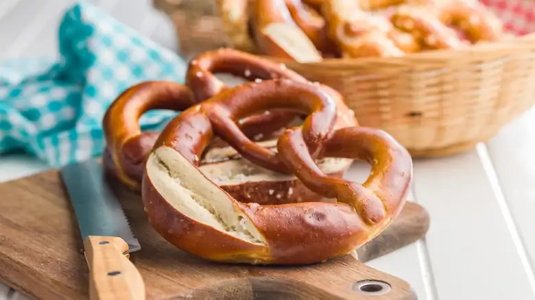 The Butterbrezel, the German pretzel that is eaten with butter instead of cheese or mustard