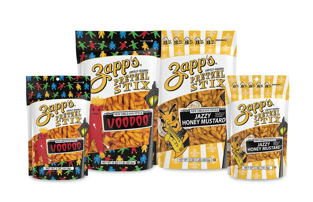 Zapp’s Declares Death of Salted Pretzels, Introduces Voodoo-Spiced Pretzel Sticks