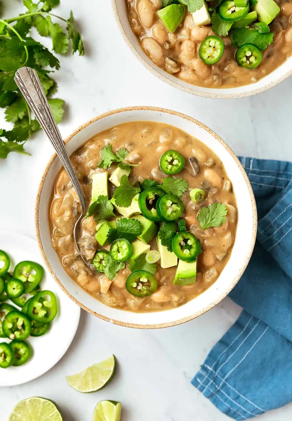Chili de frijoles blancos