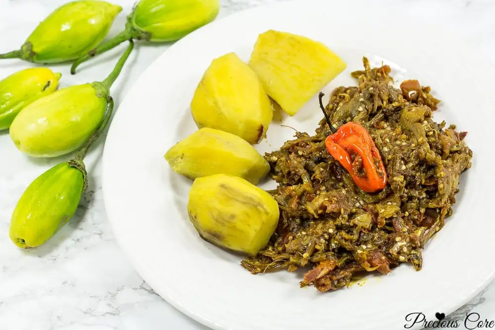 Garden Egg Sauce