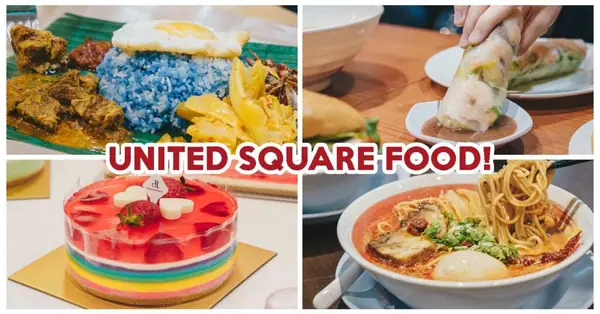 United Square Food Street Is A Hidden Gem With Chendol Cheesecake And Mentaiko Udon