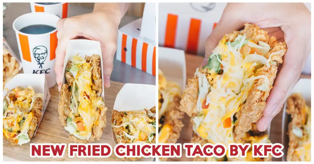 KFC’s New Kentaco Features A Fried Chicken Shell That’s Perfect For Meat Lovers
