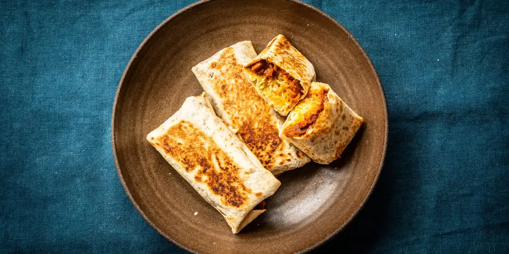Crab burritos