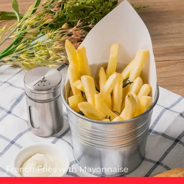 Belgian "French" Fries with Mayonnaise