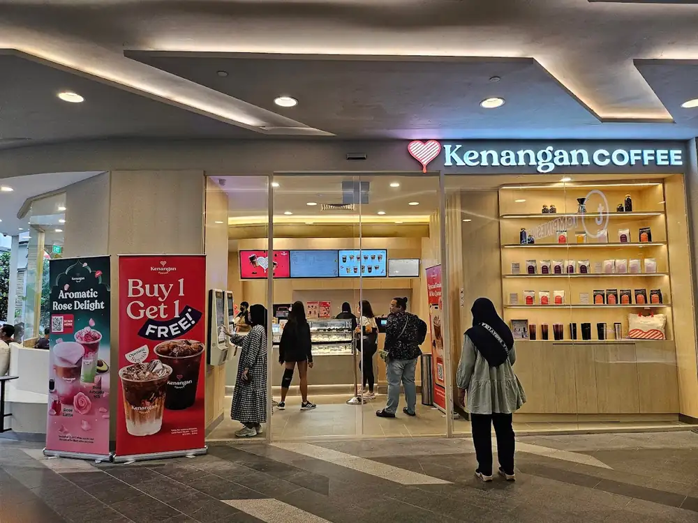 Famous Kenangan Coffee Opens At Tampines Mall