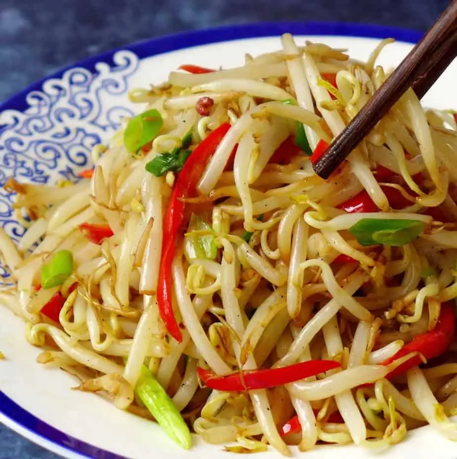 How to sprout mung beans & make a stir-fry