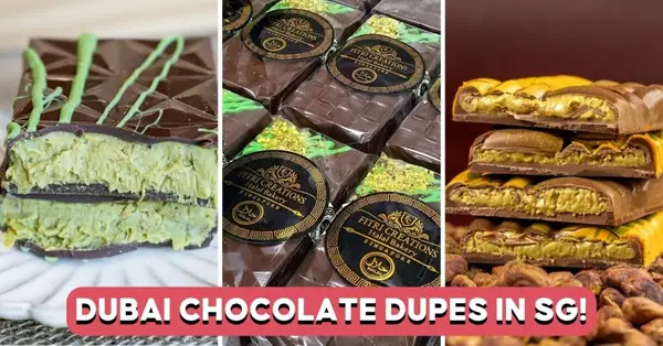 6 Dubai Kunafa Chocolate Dupes In Singapore From $12.50