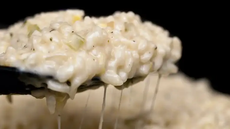 The amylose in rice explains the creamy texture of risotto