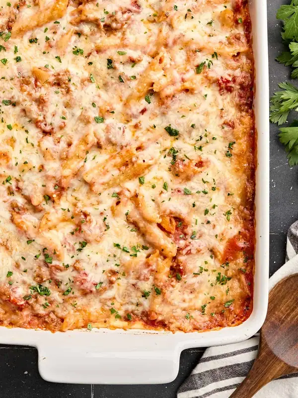 Baked Mostaccioli