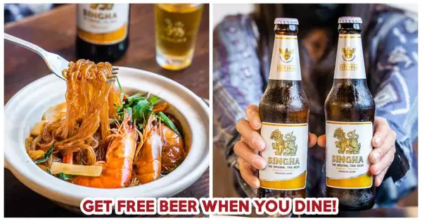 Singha Food Festival Offers Thai Restaurant Set Meals With Beer From $10 Islandwide