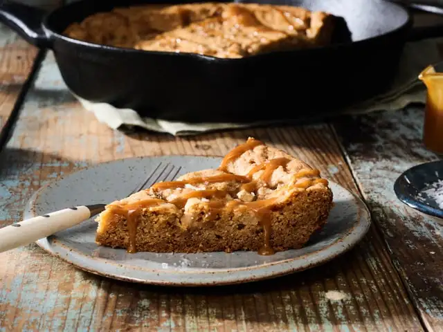 Proportion and Technique for the Caramel Apple Skillet Cookie