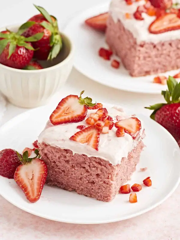 Strawberry Sheet Cake
