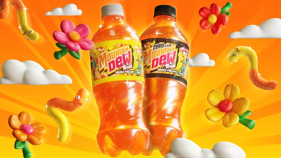 Mountain Dew and Trolli return with Mango Pineapple Punch Soda