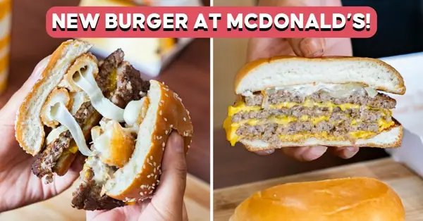 McDonald's Has New Cheesy Truffle Beef Deluxe Burger From 28 Nov