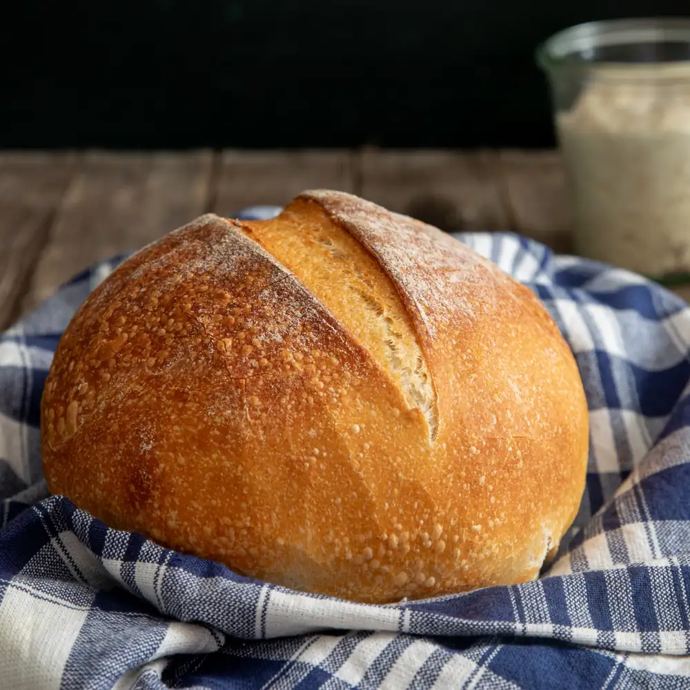Easy Lievito Madre Bread