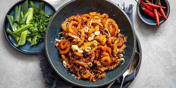 Korean tornado fries