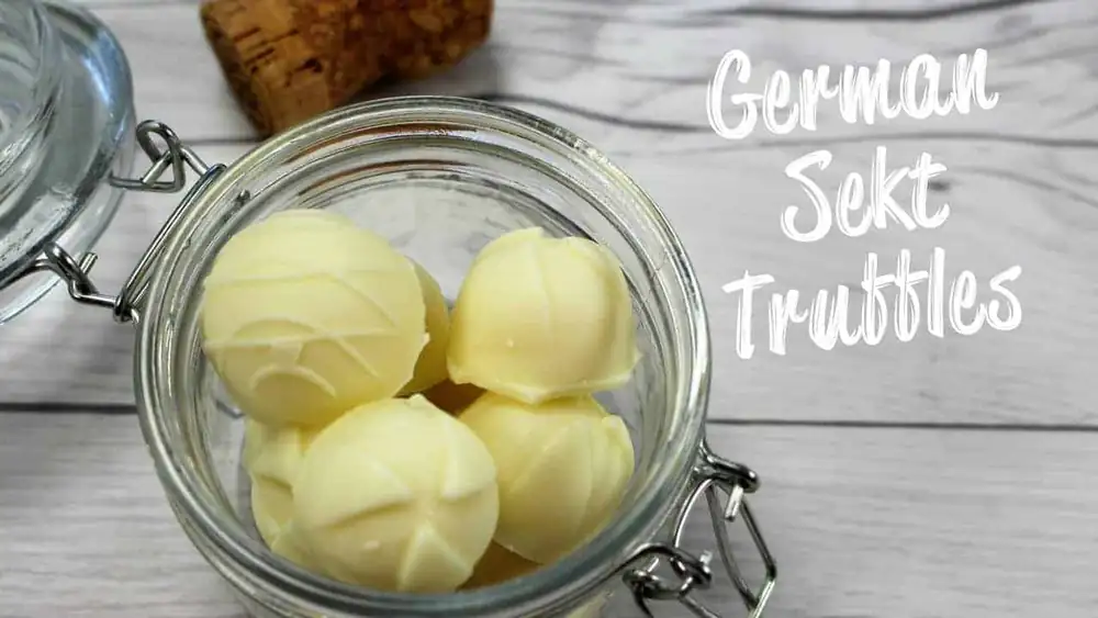 White Chocolate Sekt Truffles